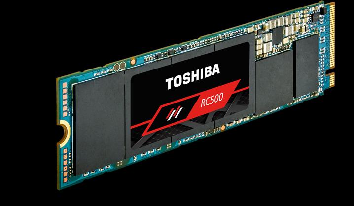 Actual product image Toshiba RC500 (500 GB, M.2)