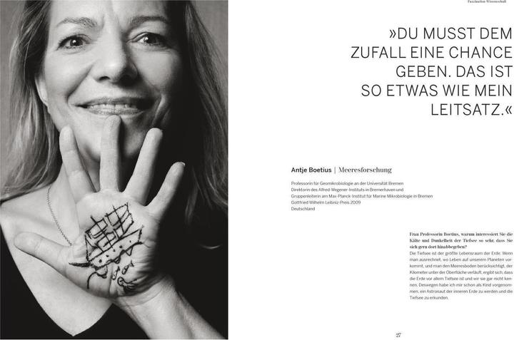 Actual product image Faszination Wissenschaft (German, Herlinde Koelbl, 2020)