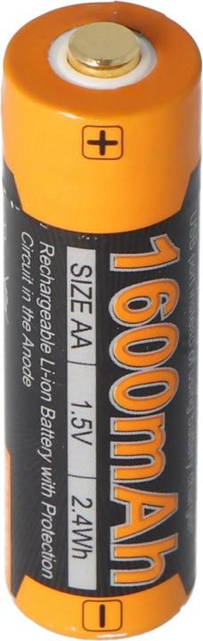 Actual product image Fenix AA LR6 rechargeable battery