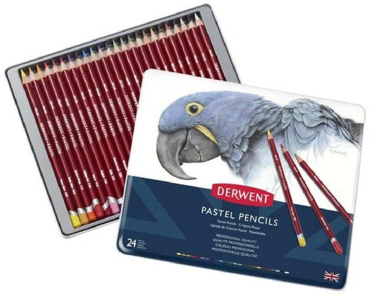 Produktbild Derwent Pastellstifte (Mehrfarbig, 24 x)
