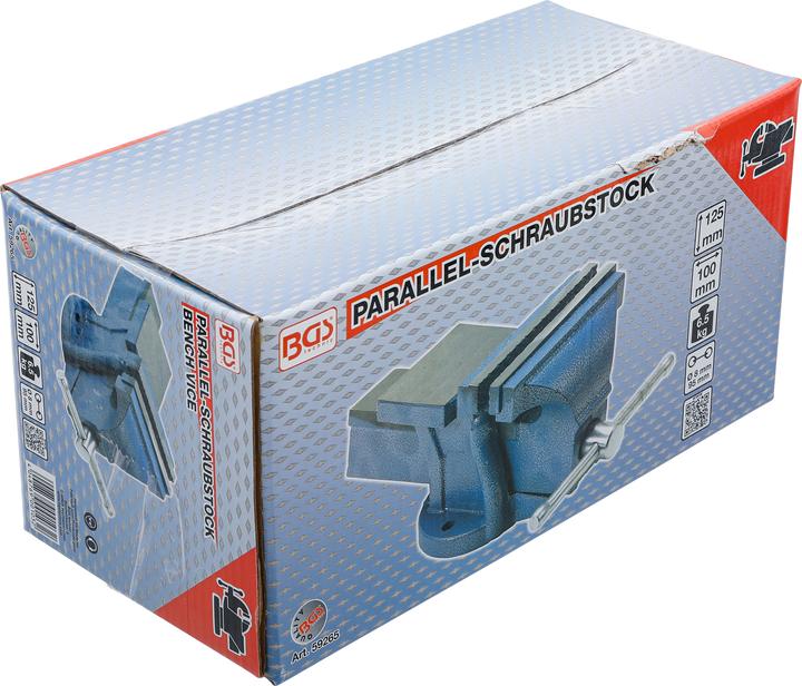 Produktbild BGS Parallel-Schraubstock 125 mm Spannbacken (100 mm)