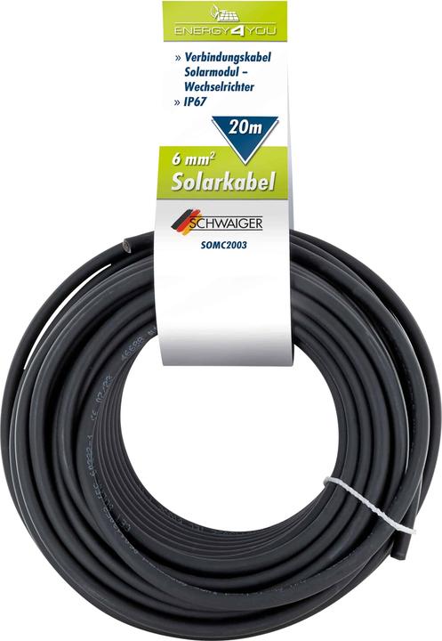 Actual product image Schwaiger Solar cable unconfigured (Solar cable)
