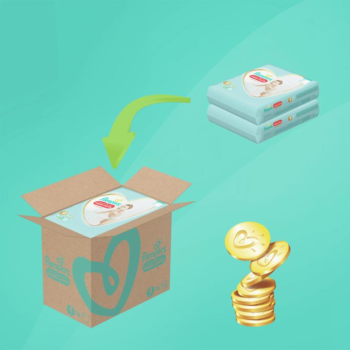 Produktbild Pampers Premium Protection Pants (Gr. 4, Monatsbox, 160 Stück)
