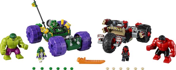 Produktbild LEGO Marvel Super Heroes Hulk gegen Red Hulk (76078, LEGO Marvel)