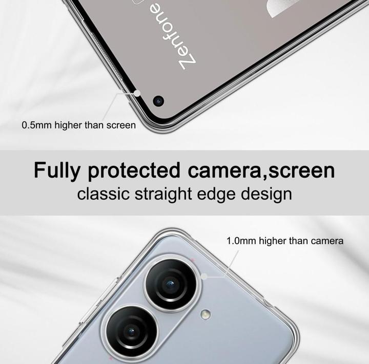 Productafbeelding Screenguard Asus Zenfone 10 Flexibel TPU Transparant Hoesje (Asus Zenfone 10)