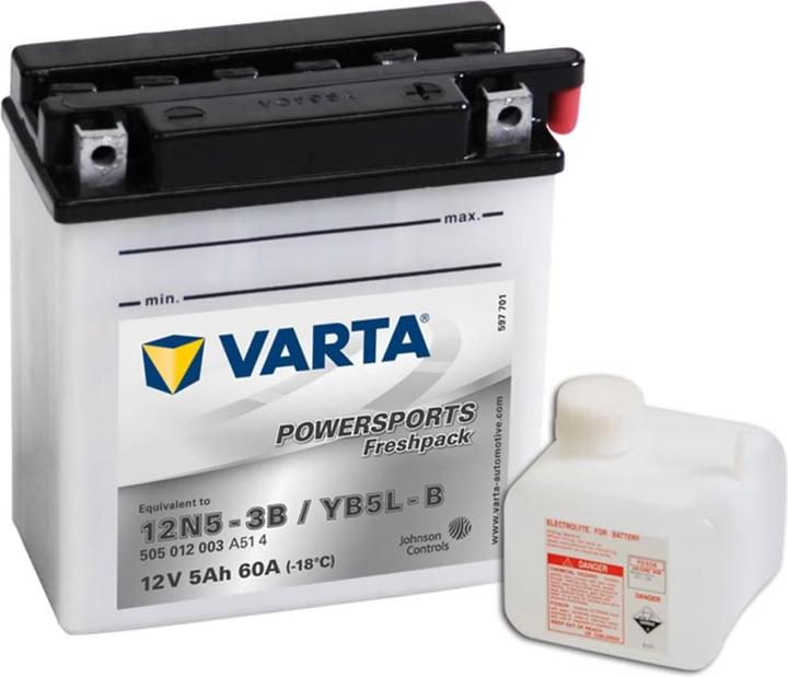 Produktbild Varta Powersports (12 V, 5 Ah, 60 A)