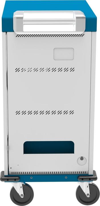 Image du produit Good Connections GC Chariot de chargement pour 32 appareils, USB-C, 18W par port, PD 3.0, QC 3.0, blanc/bleu (700 W)
