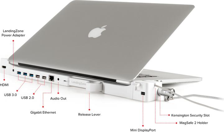 Image du produit LandingZone MacBook pro Retina 15" Dock (Port de connexion (propriétaire), 1 ports)