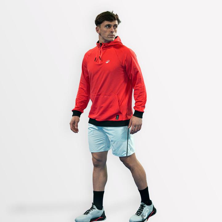 Produktbild Kuikma Herren Padel Kapuzenpullover - Pro Maxi Sanchez rot (M)