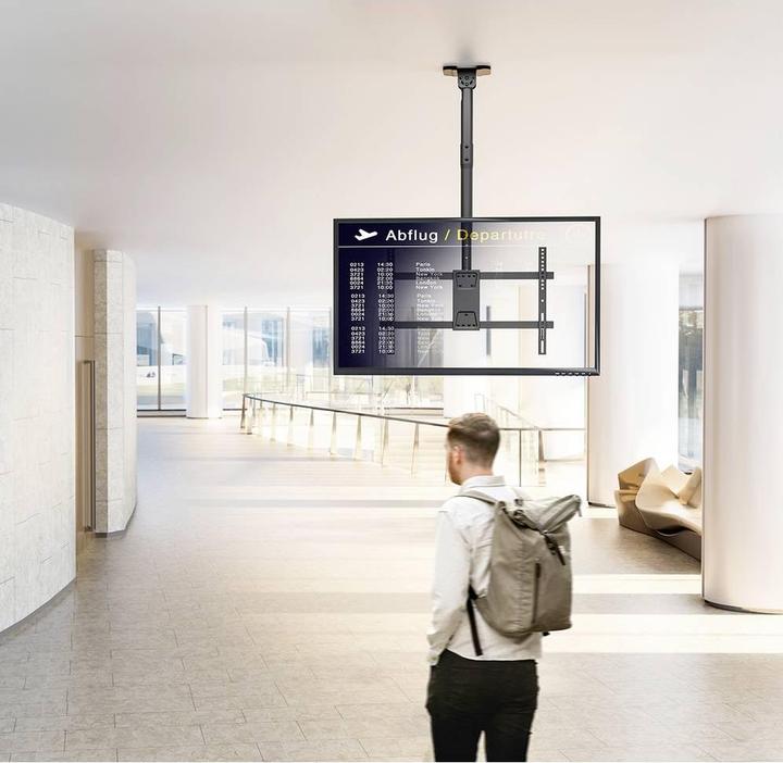 Produktbild myWall My Wall Bewegliche TV Deckenhalterung TV-Deckenhalterung (Decke, 86", 60 kg)