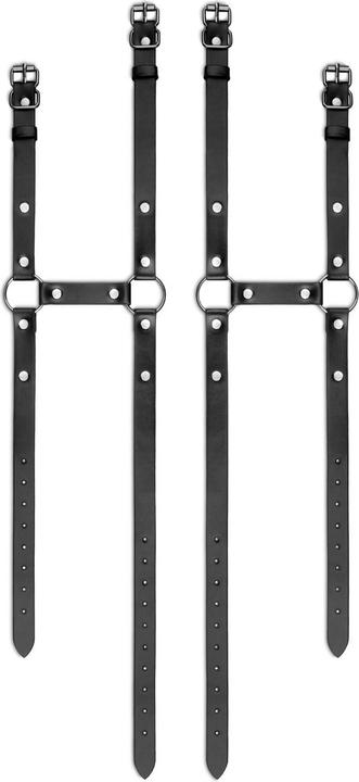 Actual product image Bedroom Fantasies Thigh Harness - Black
