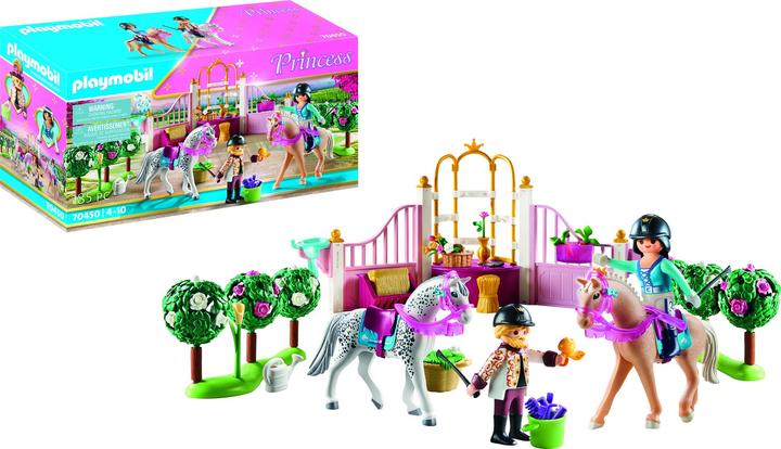Actual product image Playmobil Riding lessons in the stable (70450, Playmobil Princess)