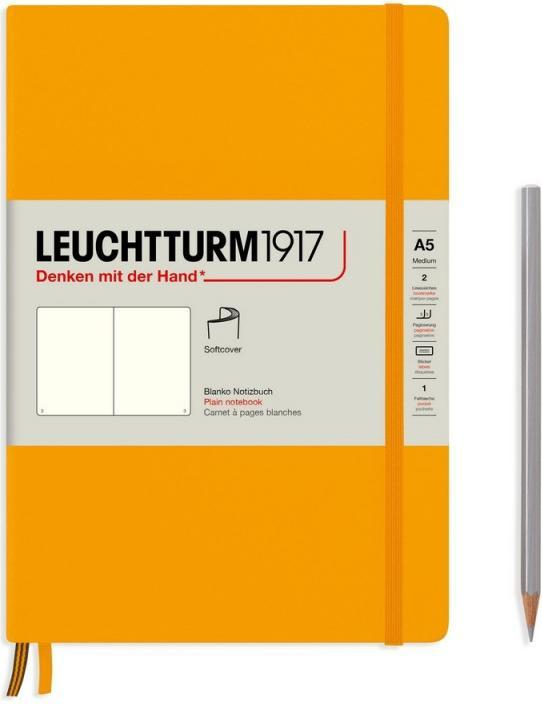 Produktbild Leuchtturm1917 Skizzenbuch medium (A5, Blanko, Harter Einband)