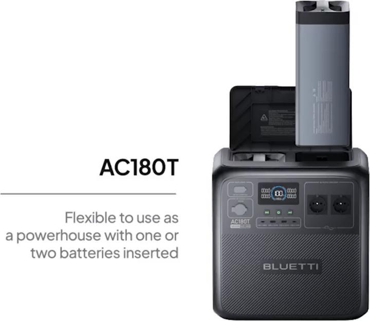 Immagine prodotto Bluetti F045D + AC180T Swapsolar (1433.60 Wh, 24 kg)