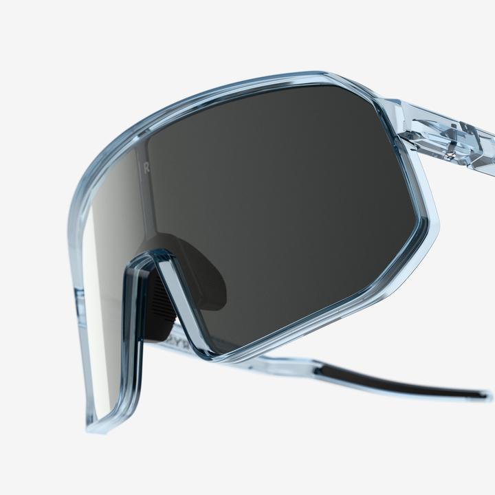 Actual product image Van rysel Fahrradbrille Kategorie 3 Roadr 900 Perf blau/durchscheinend (Blue, Black translucent, Blue)