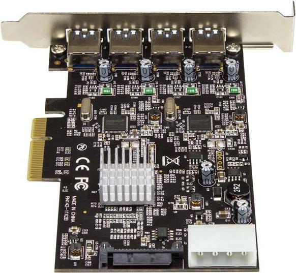 Produktbild StarTech PCIE CARD USB 3.1 4 PORTS EXT.
