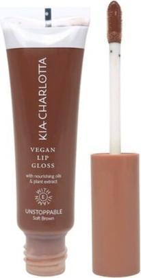 Kia Charlotta Veganer Lipgloss Unstoppabl (Hellbraun)