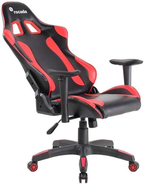 Actual product image Rocada Professional gaming chair red