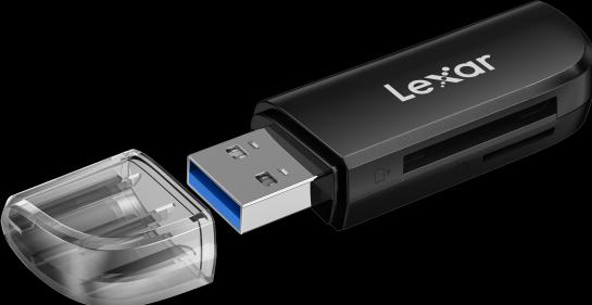 Produktbild Lexar Lesegerät LRW300 Dual Slot SD/microSD USB 3.2