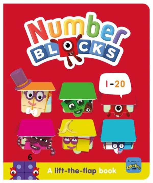 Produktbild Numberblocks 1-20: A Lift the Flap Book (Englisch, Numberblocks, Sweet Cherry Publishing, 2022)