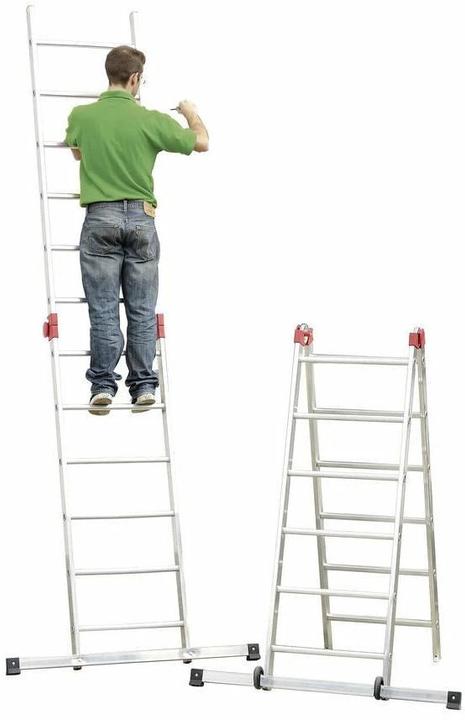 Produktbild Hailo 1-2-3 500 combi (Plattformleiter, 170 cm)