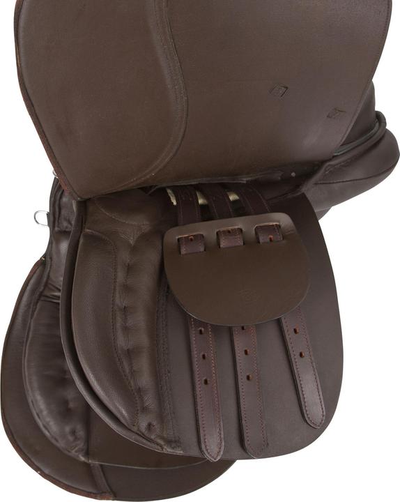 Actual product image Kerbl Hafl.Sattelset braun