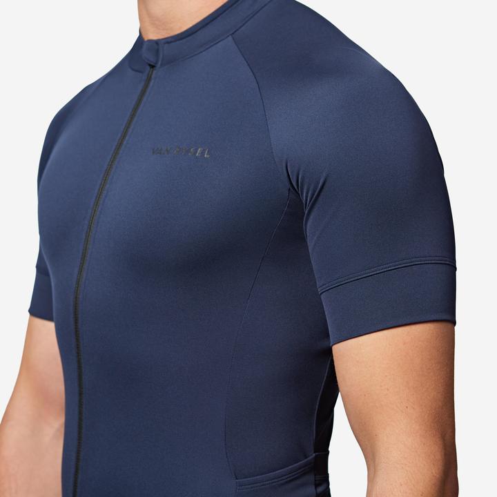 Produktbild Van rysel Radtrikot kurzarm Regular Sommer Rennrad Discover Herren blau (S)