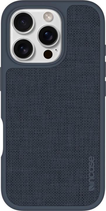 Actual product image Incase ICON Case for MagSafe for iPhone 16 Pro - Navy Woolenex (Apple iPhone 16 Pro)