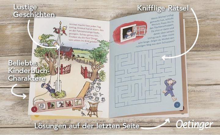 Produktbild Michel aus Lönneberga. Puzzle im Buch. 100 Teile (100 Teile)