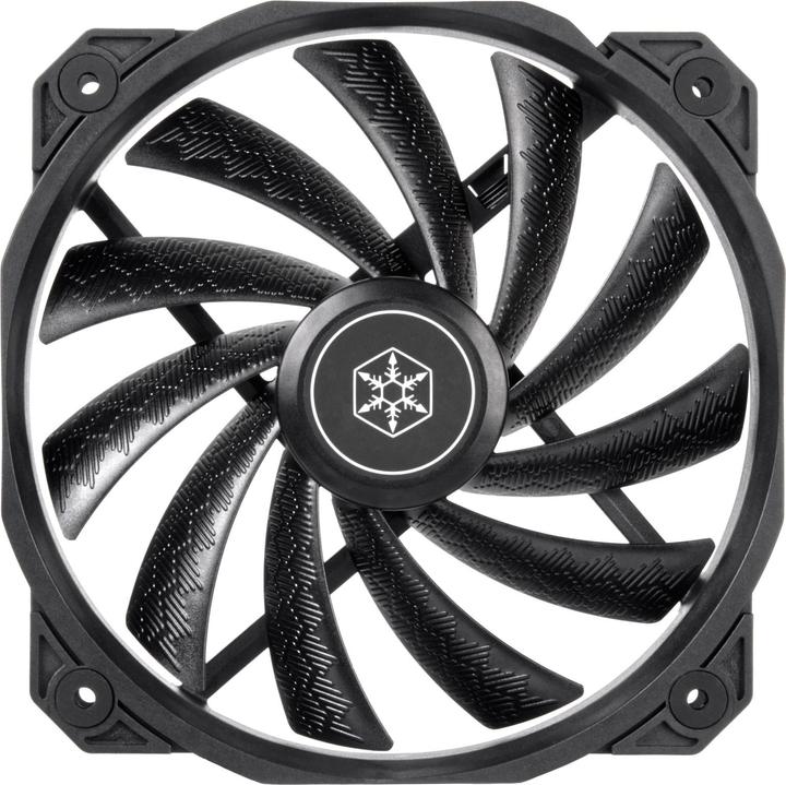 Produktbild Silverstone SST-SF160B - Shark Force Computer Case Cooling Fan 160mm, Fluid-Dynamic-Bearing, black (160 mm, 1 x)