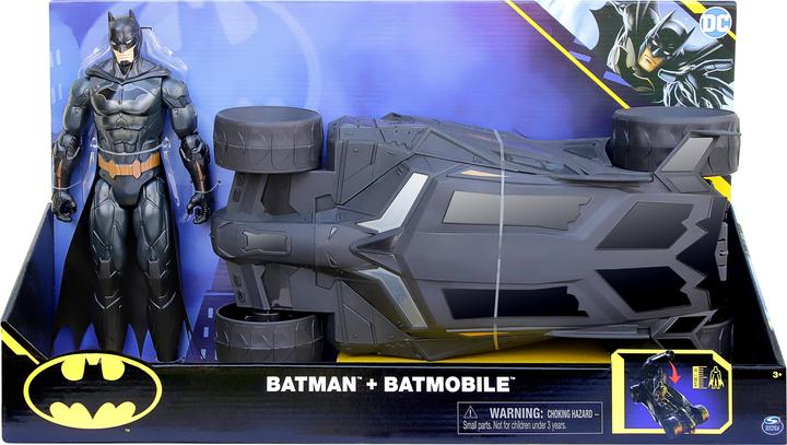 Actual product image Spin Master Batmobile & Batman