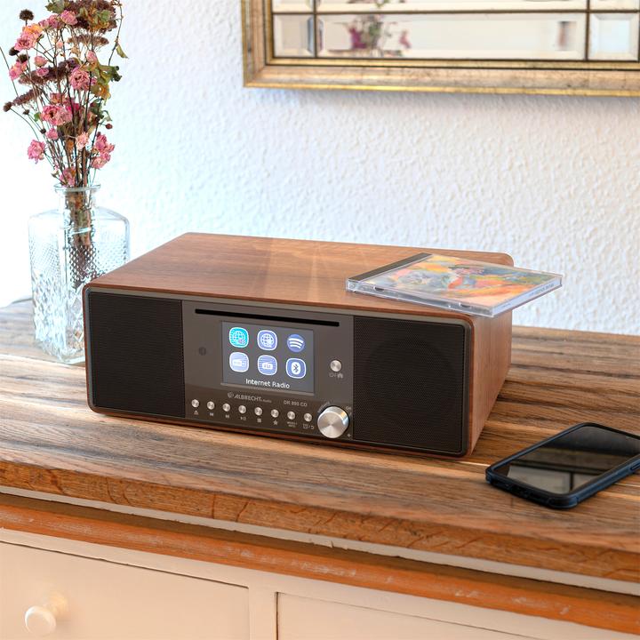Actual product image Albrecht DR 895 (DAB+, VHF, Bluetooth, Wi-Fi)