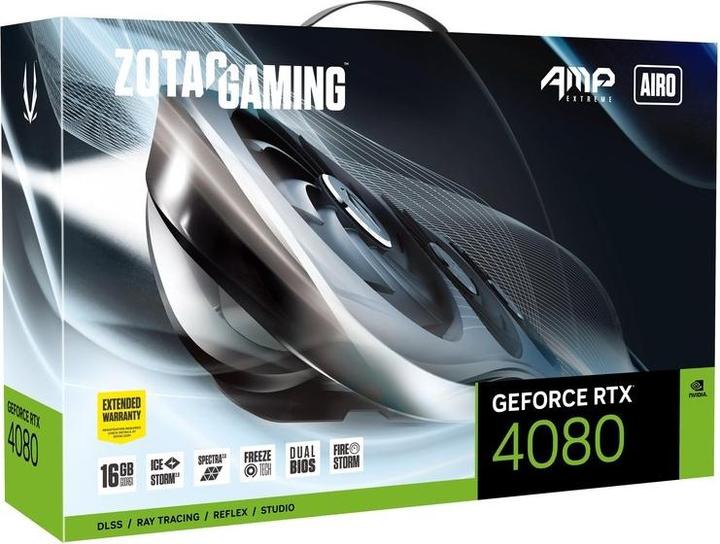 Produktbild Zotac Gaming Geforce Rtx 4080 Amp Extreme Airo (16 GB)