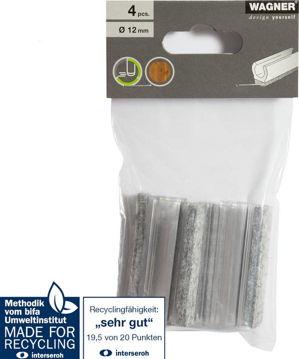Actual product image Wagner System Klemmschalengleiter (Felt gliders, 1 Piece)