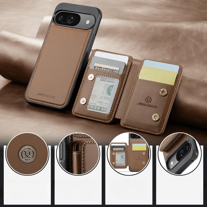 Produktbild Cover-Discount Google Pixel 9 / 9 Pro - 2-in-1 Backcover mit Kreditkarten-Etui (Google Pixel 9 Pro)