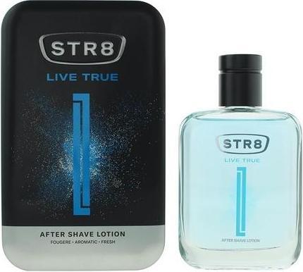 Str8 Live True - aftershave water - Volume: 100 (Aftershave Lotion, 100 ml)