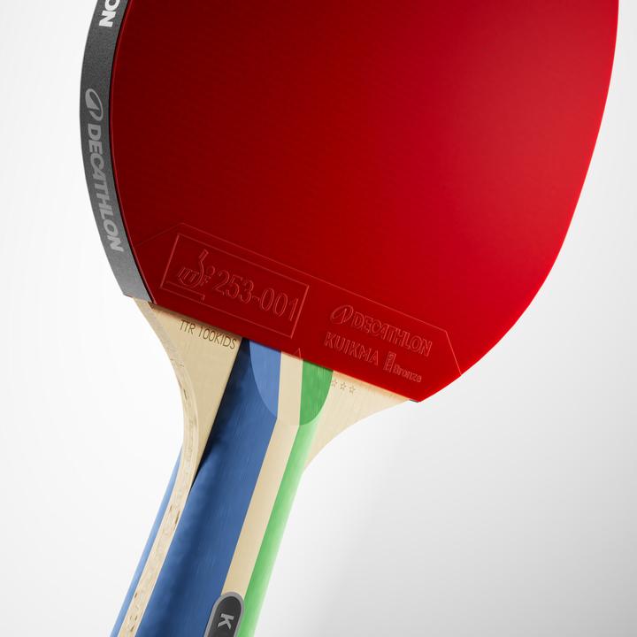 Image du produit Kuikma Raquette De Tennis De Table Ttr 100 Enfant Polyvalente 3* Ittf école