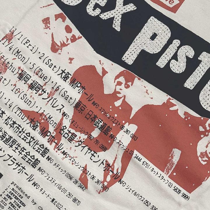 Actual product image Sex Pistols Filthy Lucre TShirt Decorated (L)