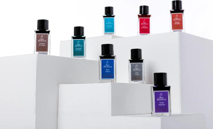 Image du produit Herbin Encre 1670 Bleu Océan 15ml (Encrier, Bleu)