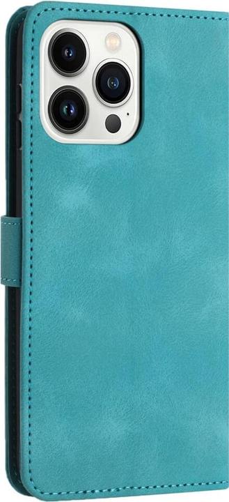 Actual product image Cover-Discount iPhone 16 Pro Max - Suede look case in vintage design (Apple iPhone 16 Pro Max)
