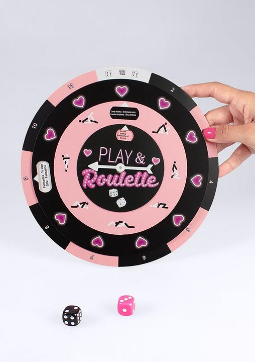 Produktbild Secret play SECRETPLAY PLAY & ROULETTE - W?RFEL- & ROULETTESPIEL (ES/PT/EN/FR) (Würfelspiel, Portugiesisch, Englisch, Französisch, Niederländisch, Spanisch, Deutsch)