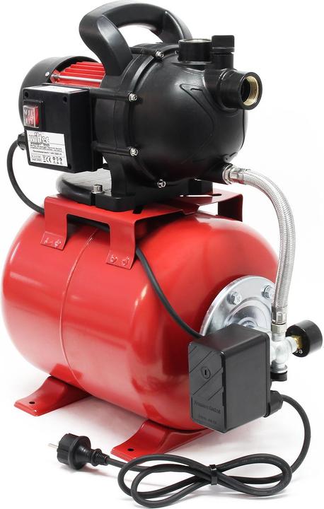 Produktbild Wiltec Hauswasserwerk 1000W Gartenpumpe 3500l/h Wasserwerk Pumpe Wasserpumpe (Hauswasserpumpe)
