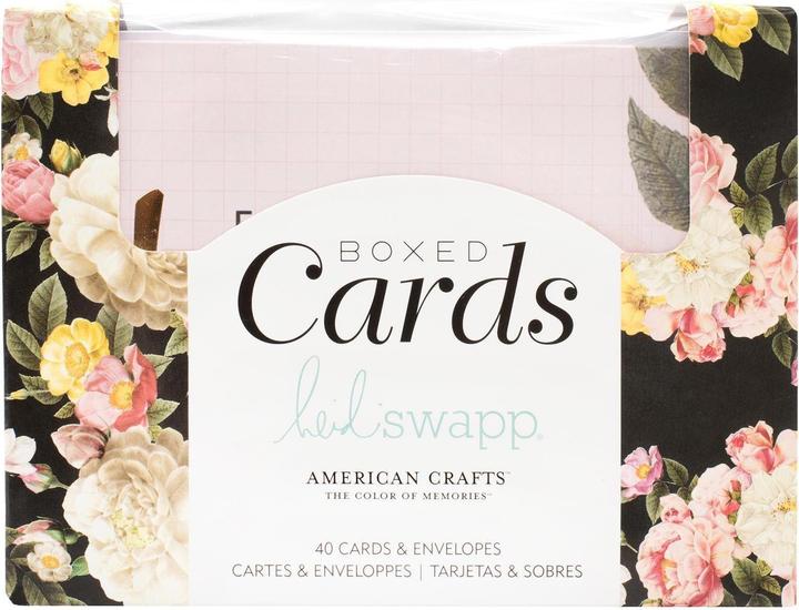 Image du produit American Crafts Set de cartes à motifs Carte florale 40 pièces (40 pcs)