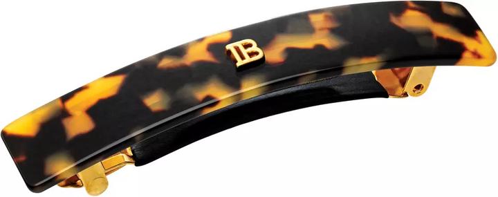 Balmain Paris - Cellulose Acetate Barrette pour Cheveux Medium Tortoise Shel (8.20 cm)