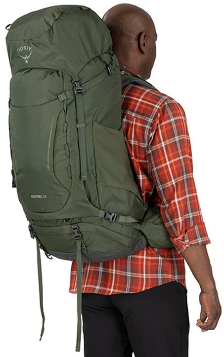 Actual product image Osprey Kestrel 58 (58 l)