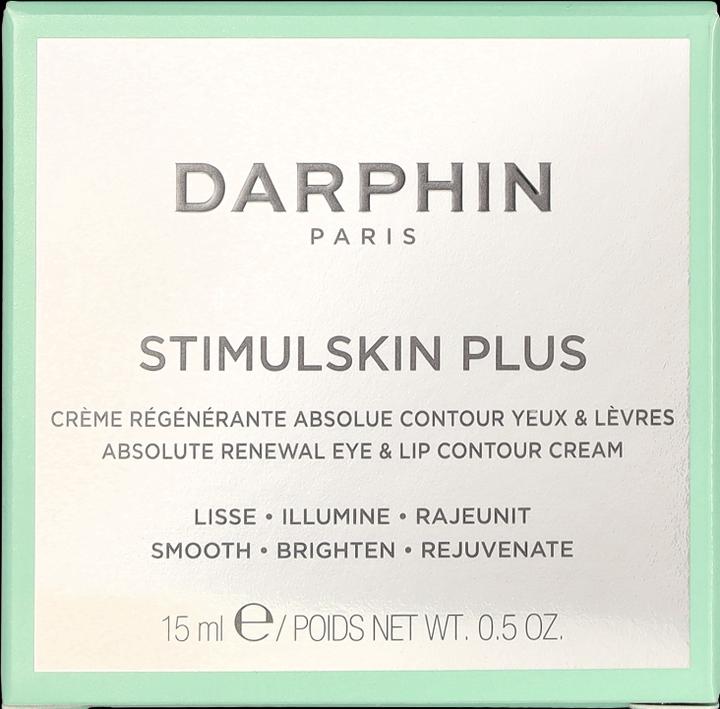 Image du produit Darphin Stimulskin Plus Absolute Renewal Eye & Lip Contour Cream (crème de contour des yeux et des lèvres) (Crème, 15 ml)