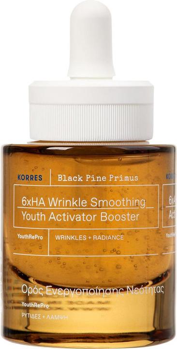Korres Black Pine Primus 6-fach-Hyaluron Booster für Faltenglättung (30 ml)