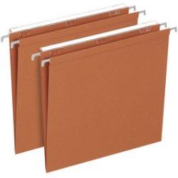 Productafbeelding Elba Dossiers suspendus DEFI FLEX, pour tiroir, fond V orange, karton kraft 230 g/m2, entr'axe: 330 mm, b