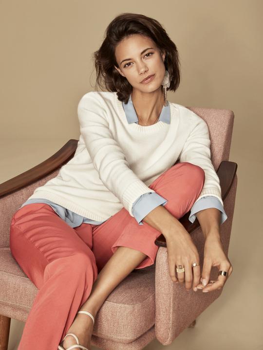 Image du produit Vila Rundhalsausschnitt Strickpullover (XL)