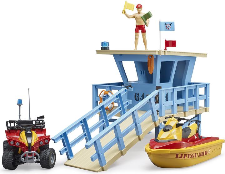 Image du produit Bruder bworld LifeGuard Station,Quad,Watercraft